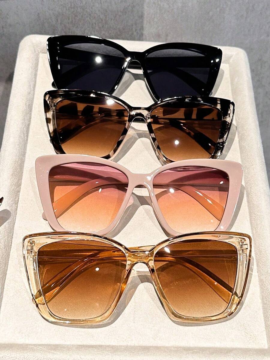 Sunglasses Cat Eye - 3/4 pezzi di occhiali da donna