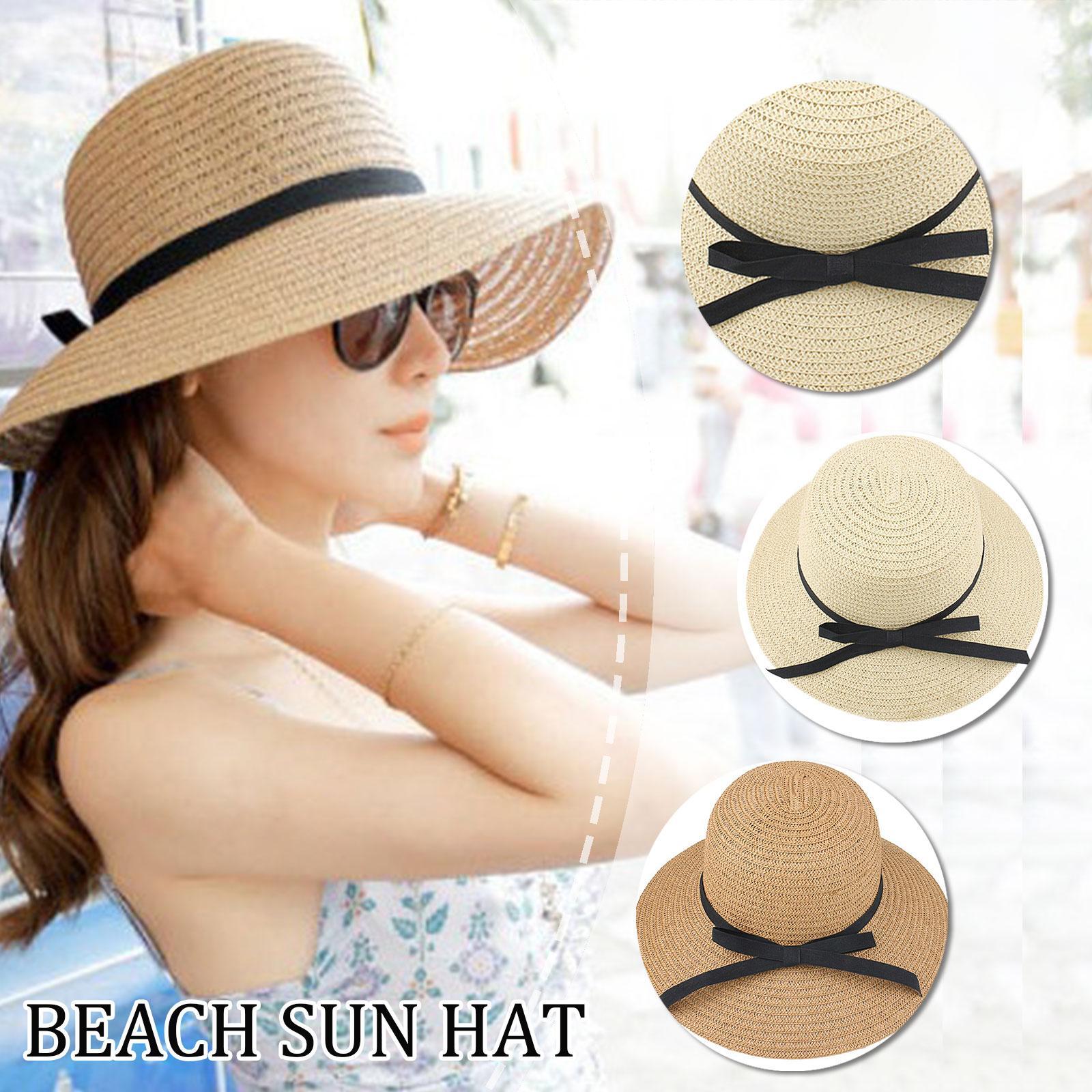 Hat Floppy Wide - Cappello di paglia estivo cappello da