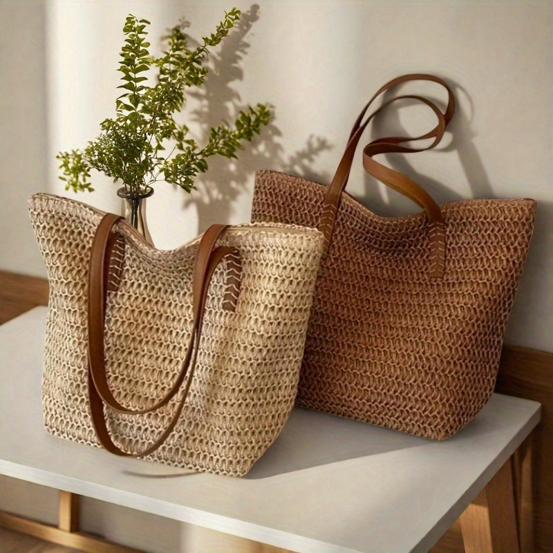 Borsa in tessuto da donna alla - Crochet Bag Raffia recensione e prezzo
