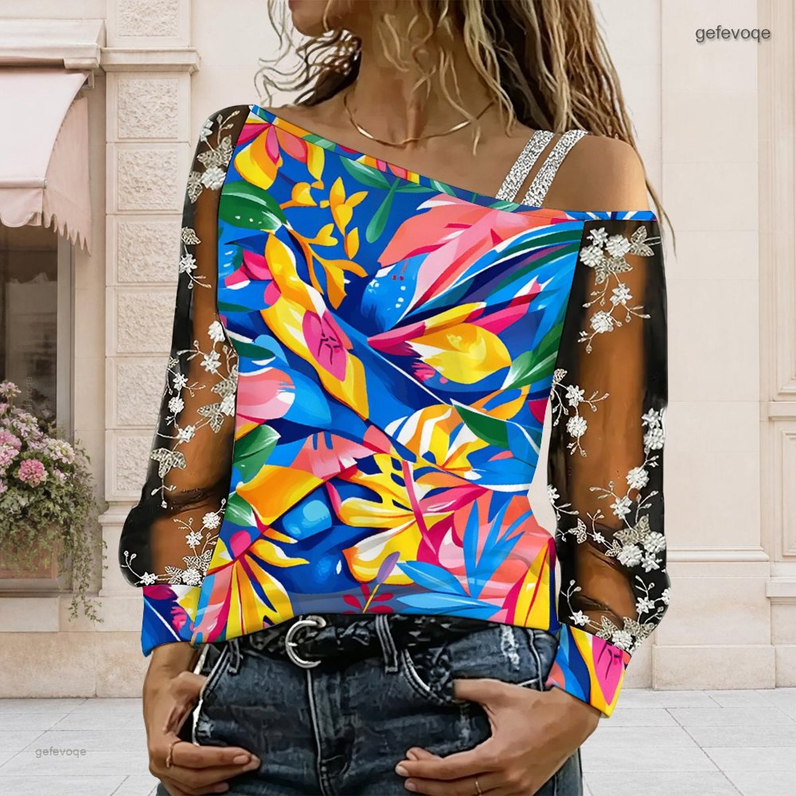 Camicetta da donna a spalla sc - Blouse Off Shoulder recensione e prezzo
