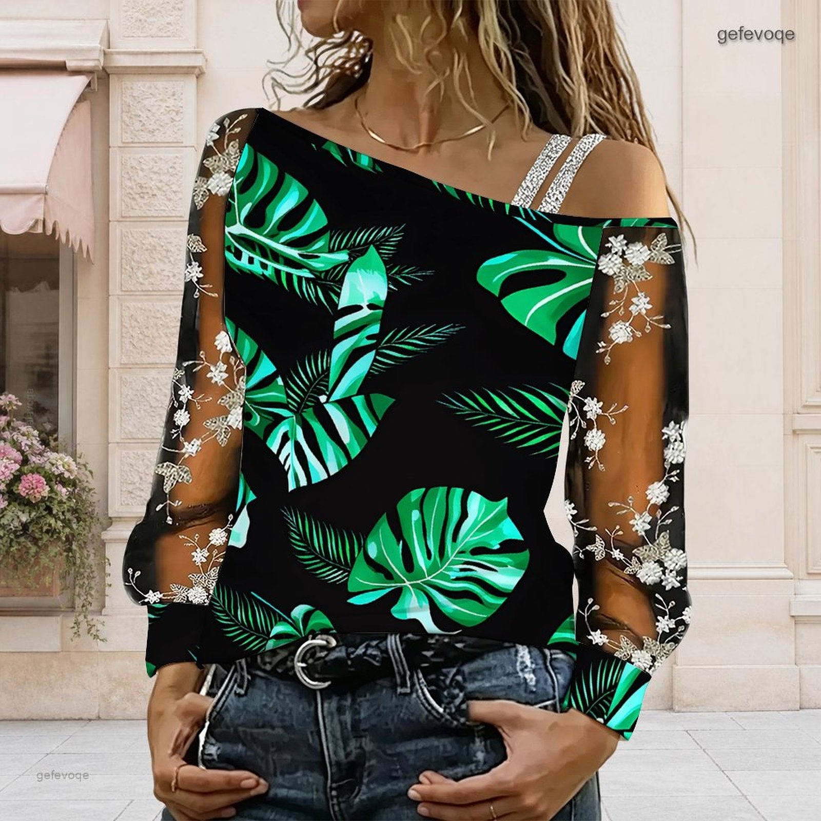 Camicetta da donna a spalla sc - Blouse Off Shoulder recensione e prezzo