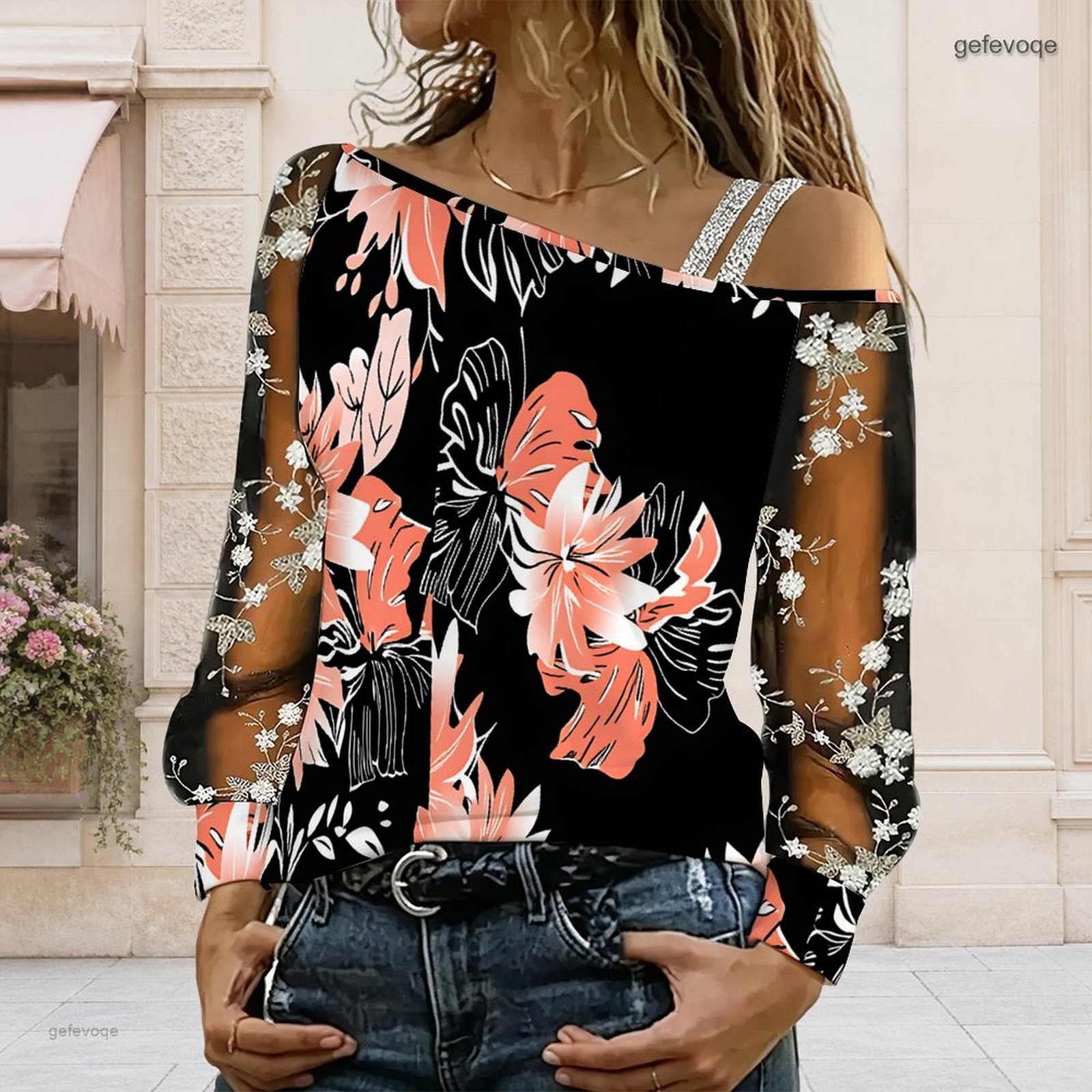 Camicetta da donna a spalla sc - Blouse Off Shoulder recensione e prezzo