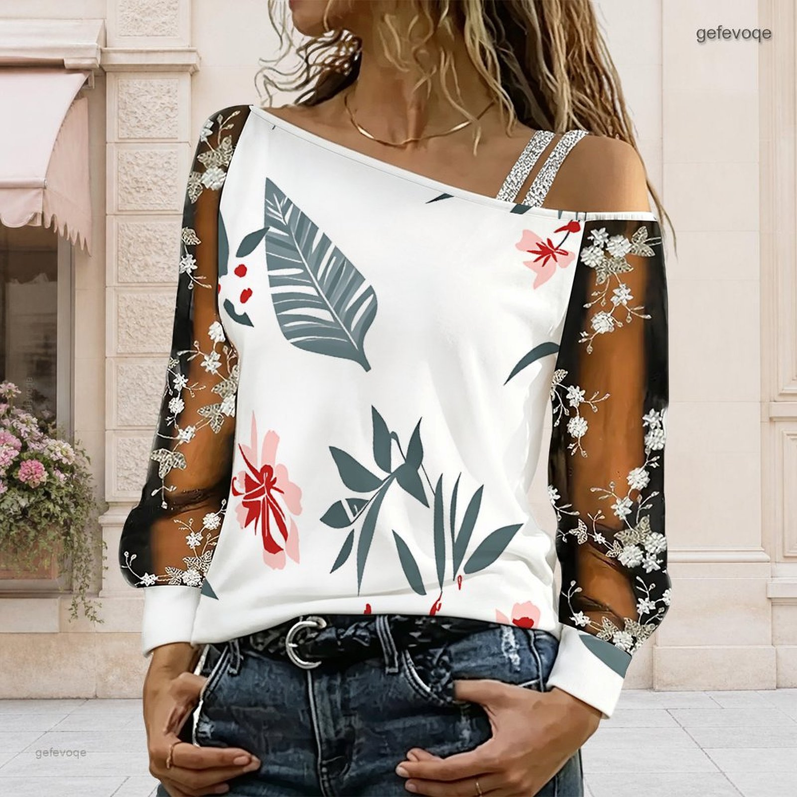 Camicetta da donna a spalla sc - Blouse Off Shoulder recensione e prezzo