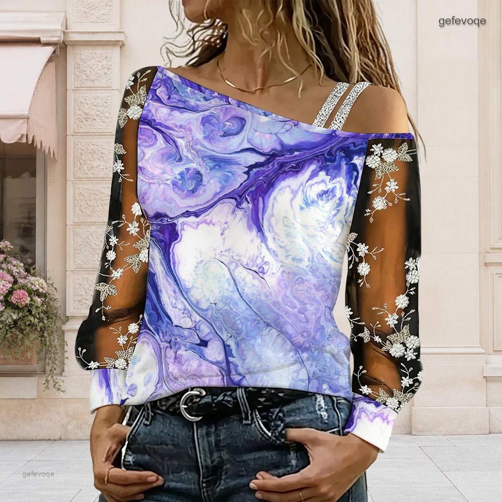 Camicetta da donna a spalla sc - Blouse Off Shoulder recensione e prezzo