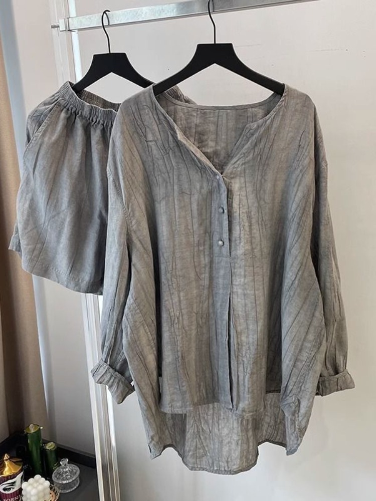 Elegante Camicia Pieghevole in - Linen Pant Wide recensione e prezzo